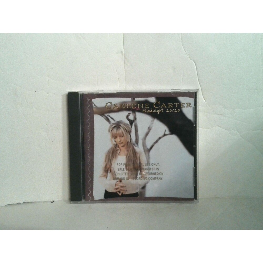 Carlene Carter - Hindsight 20/20 CD 1998 Country MCA Nashville promo